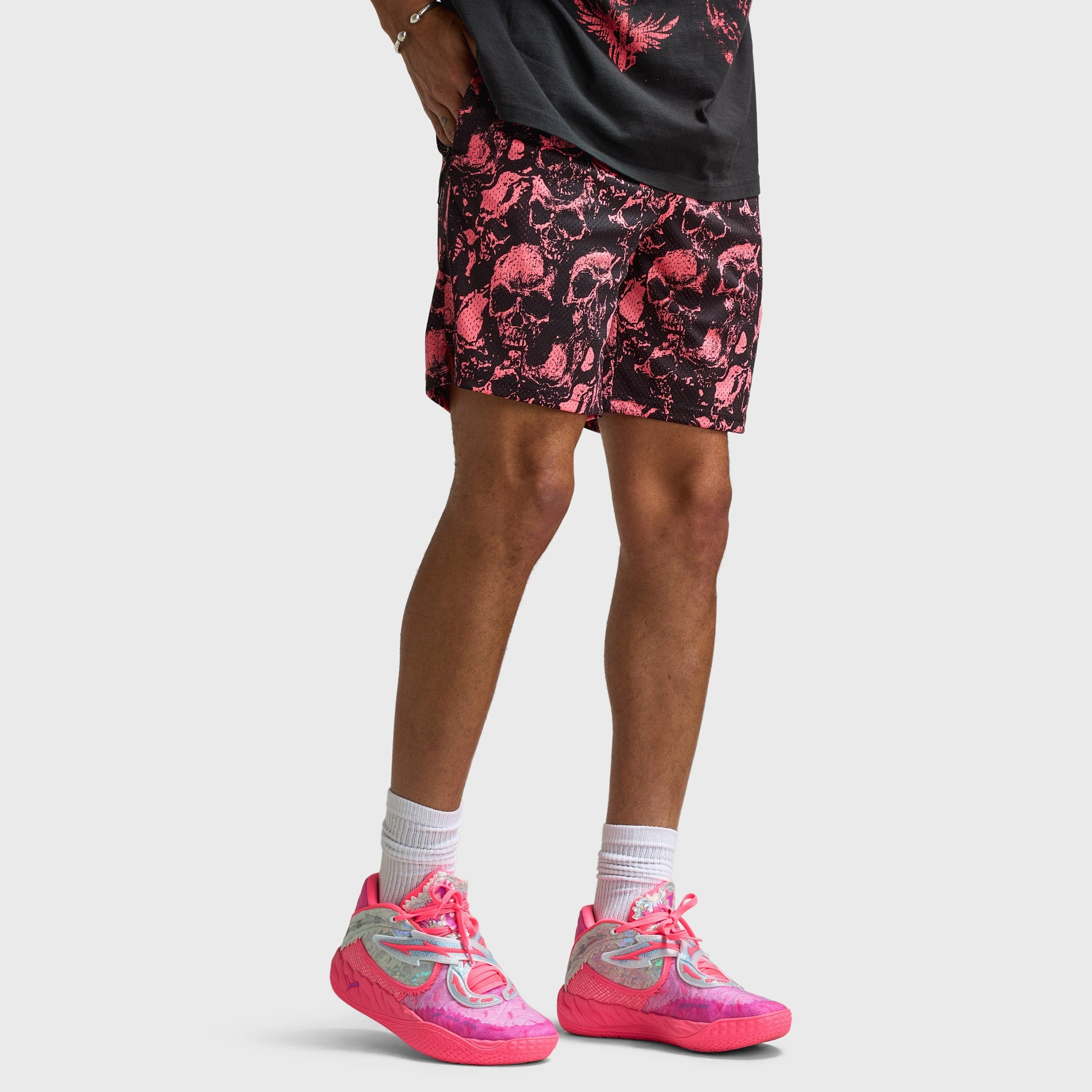 Puma LaMelo World Tournament 7" Short Sun Struck / All over Print Warm Mood