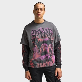 PUMA LaMelo World Tournament Longsleeve Tee / Dusky Gray Urban Cool