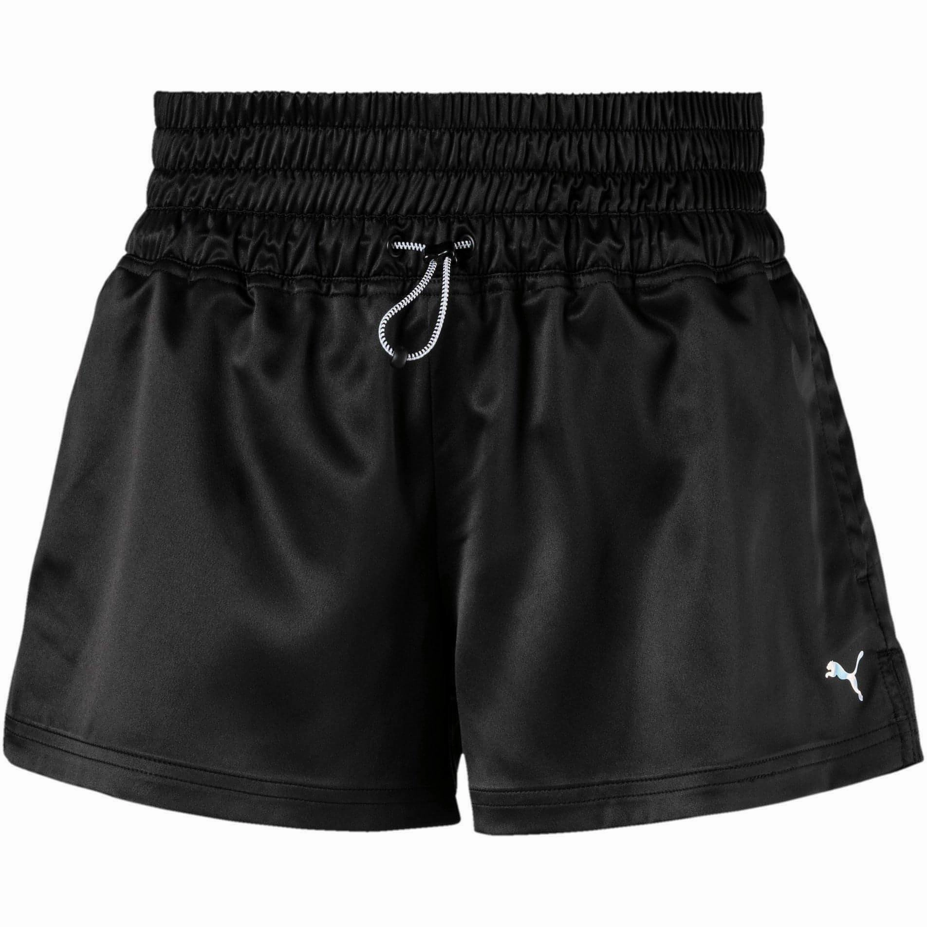 Puma On The Brink Womens Training Shorts - Black Global Cool Metro Edge