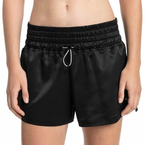 Loose Thread Puma On The Brink Womens Training Shorts - Black
