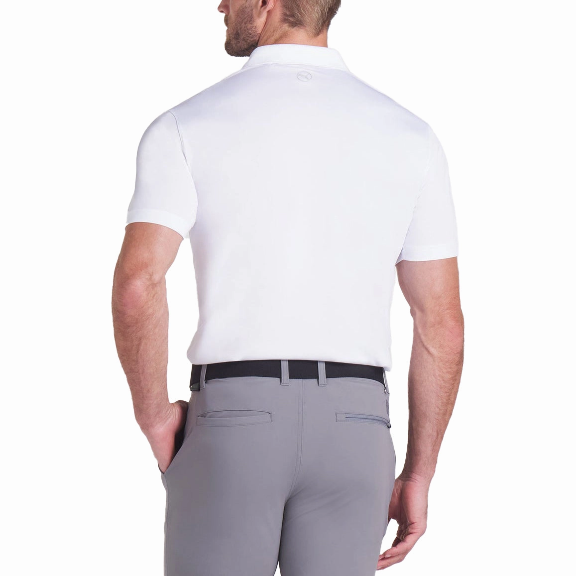MoistureWicking Fabric Puma Pure 2.0 Golf Polo Shirt - Puma White