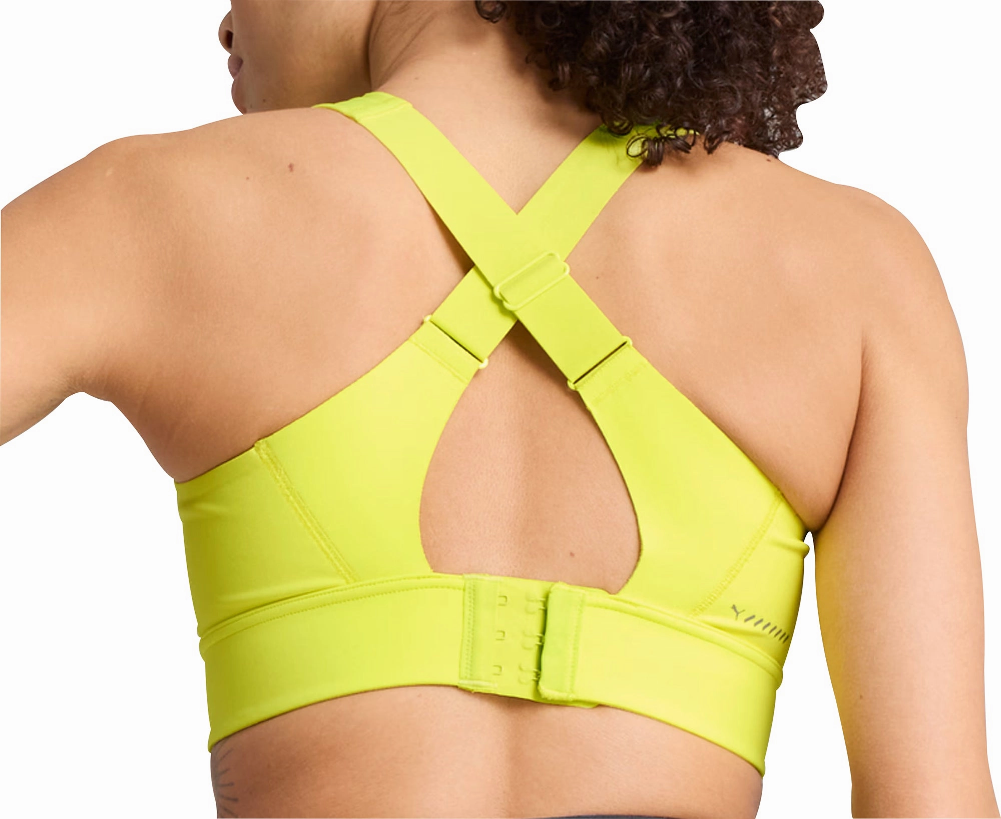 haircare Puma PWRbreathe Womens Running Sports Bra - Yellow