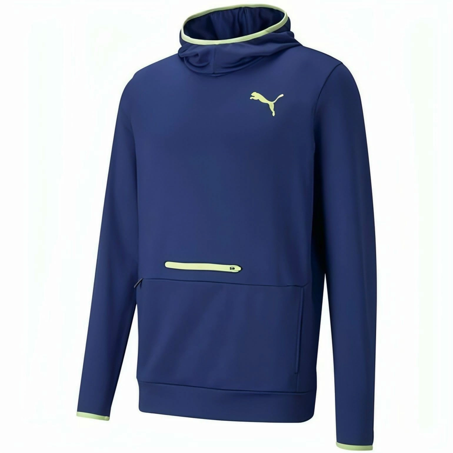 Matte Fit Handmade Fit Puma Ready To Go Mens Training Hoody - Navy