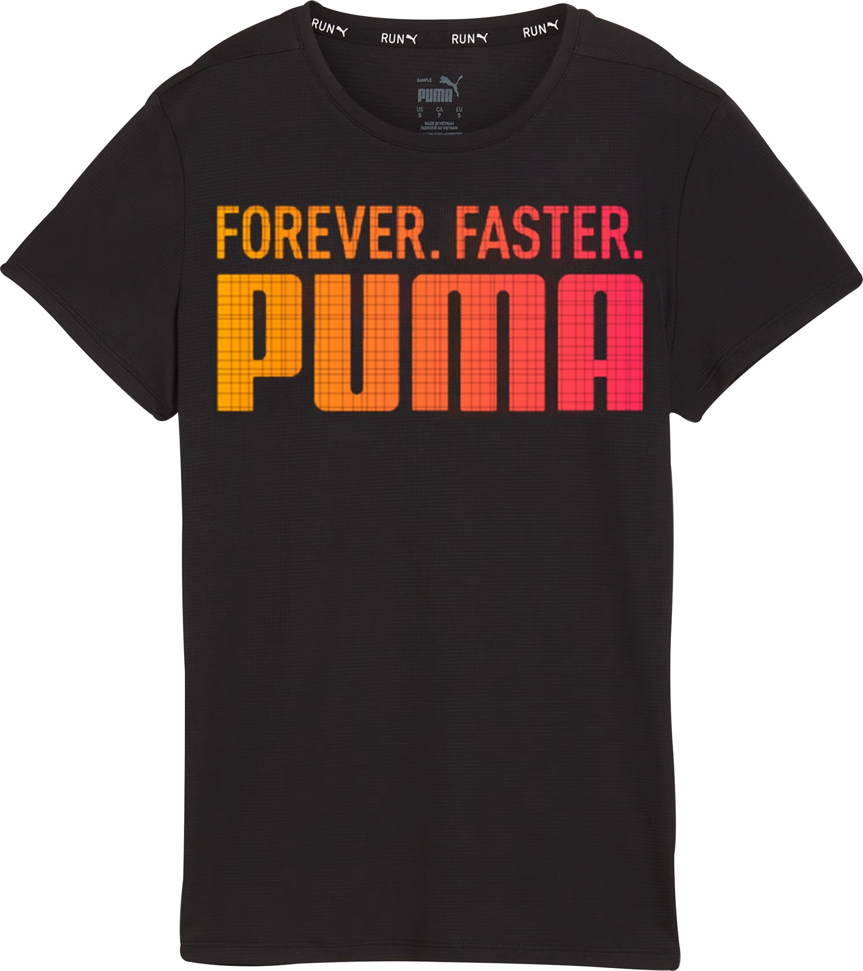 Outdoor Comfort Style Outdoor Comfort Puma Run Favourite Graphic Short Sleeve Womens Running Top - Black