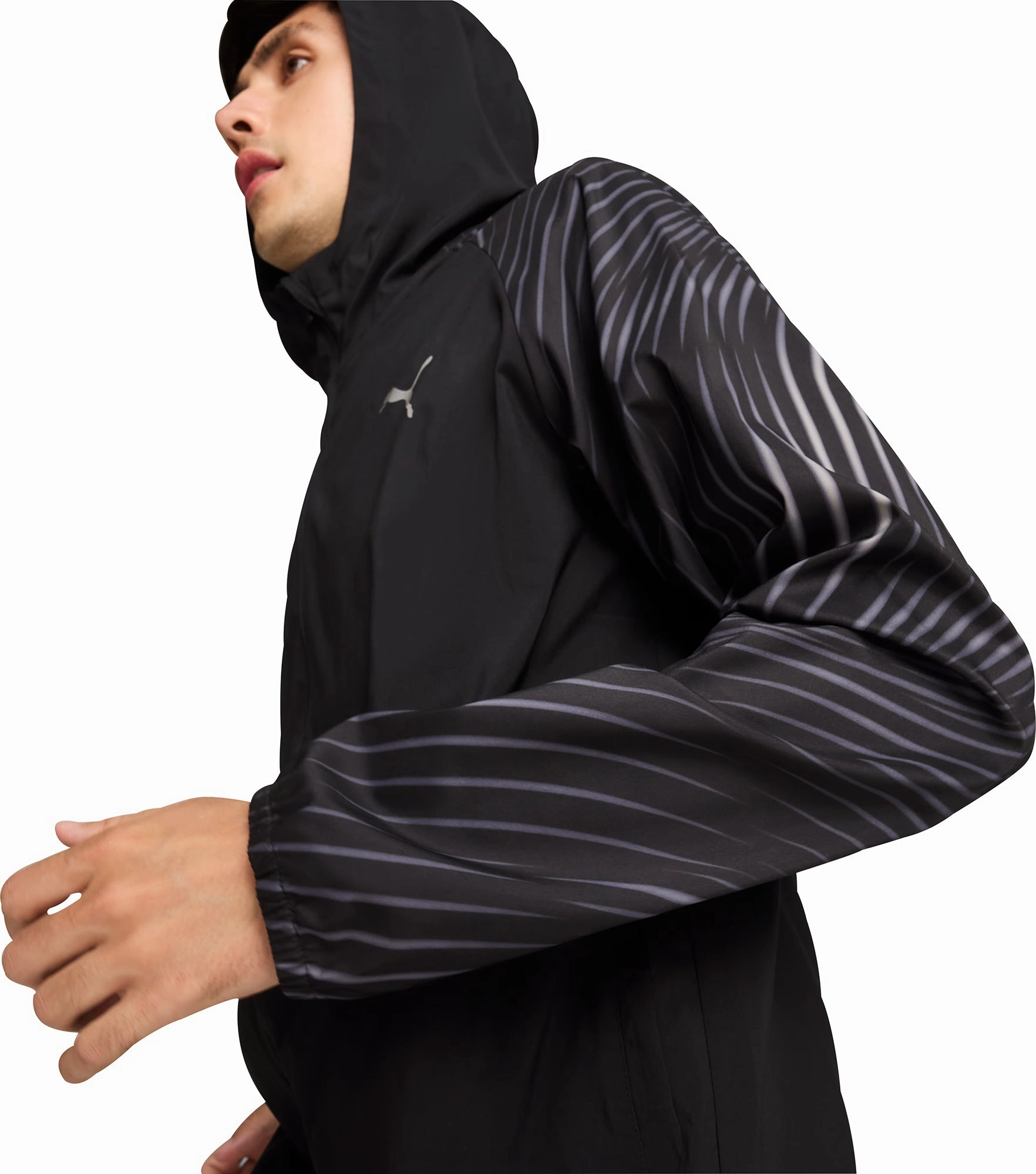 New Year's mountain vacation Puma Run Favourite Mens Running Jacket - Black