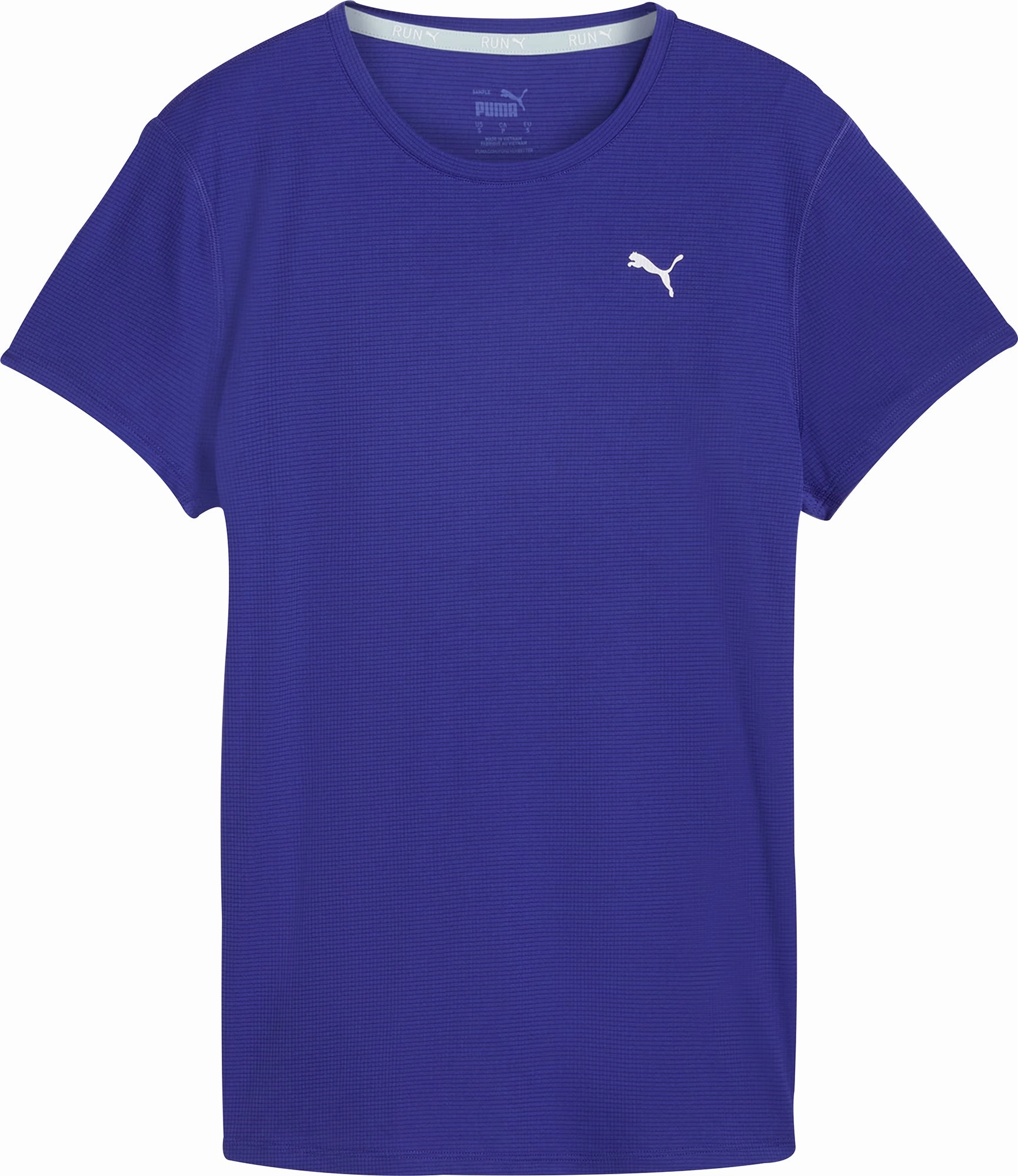 Puma Run Favourite Velocity Short Sleeve Womens Running Top - Blue stain remover barbershop