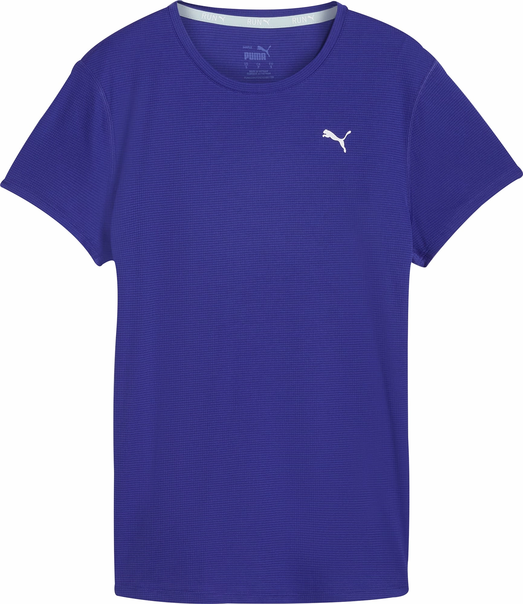 Sporty Vibe Teenager coolness Puma Run Favourite Velocity Short Sleeve Womens Running Top - Blue