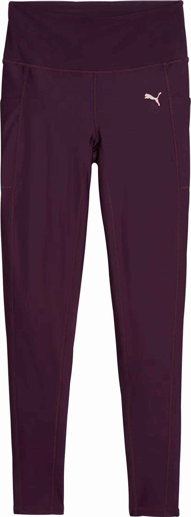 dry-cleanable compression Puma Run Ultraform Womens Long Running Tights - Purple