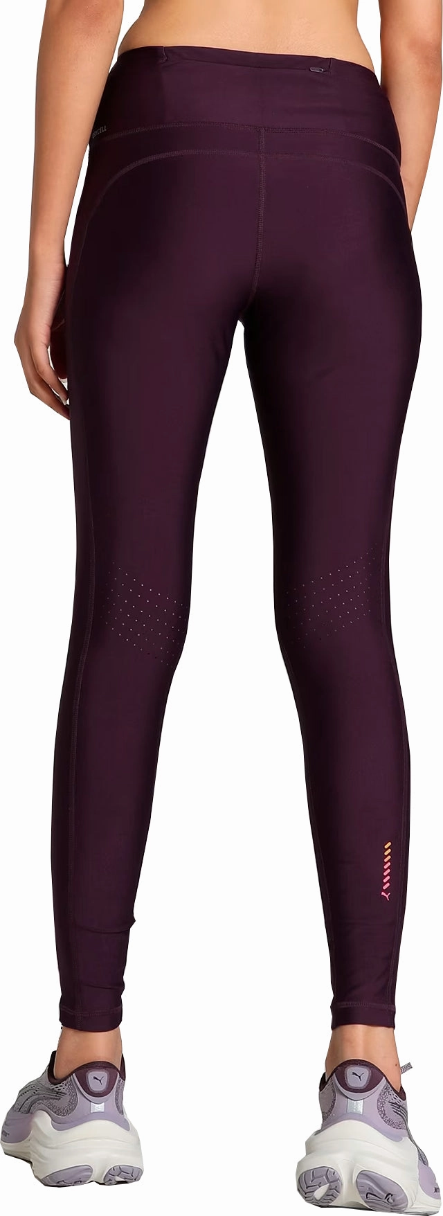 Slim-fit-attribute Puma Run Ultraform Womens Long Running Tights - Purple