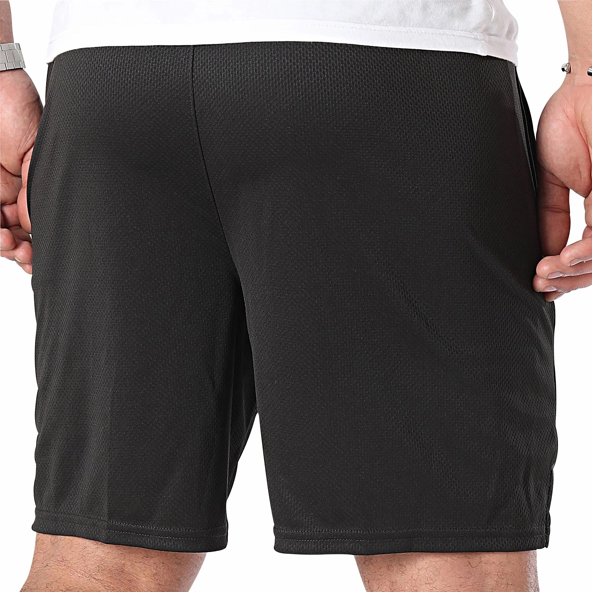 Hidden pockets Puma Ultrabreathe Stretch 7 Inch Mens Training Shorts - Black