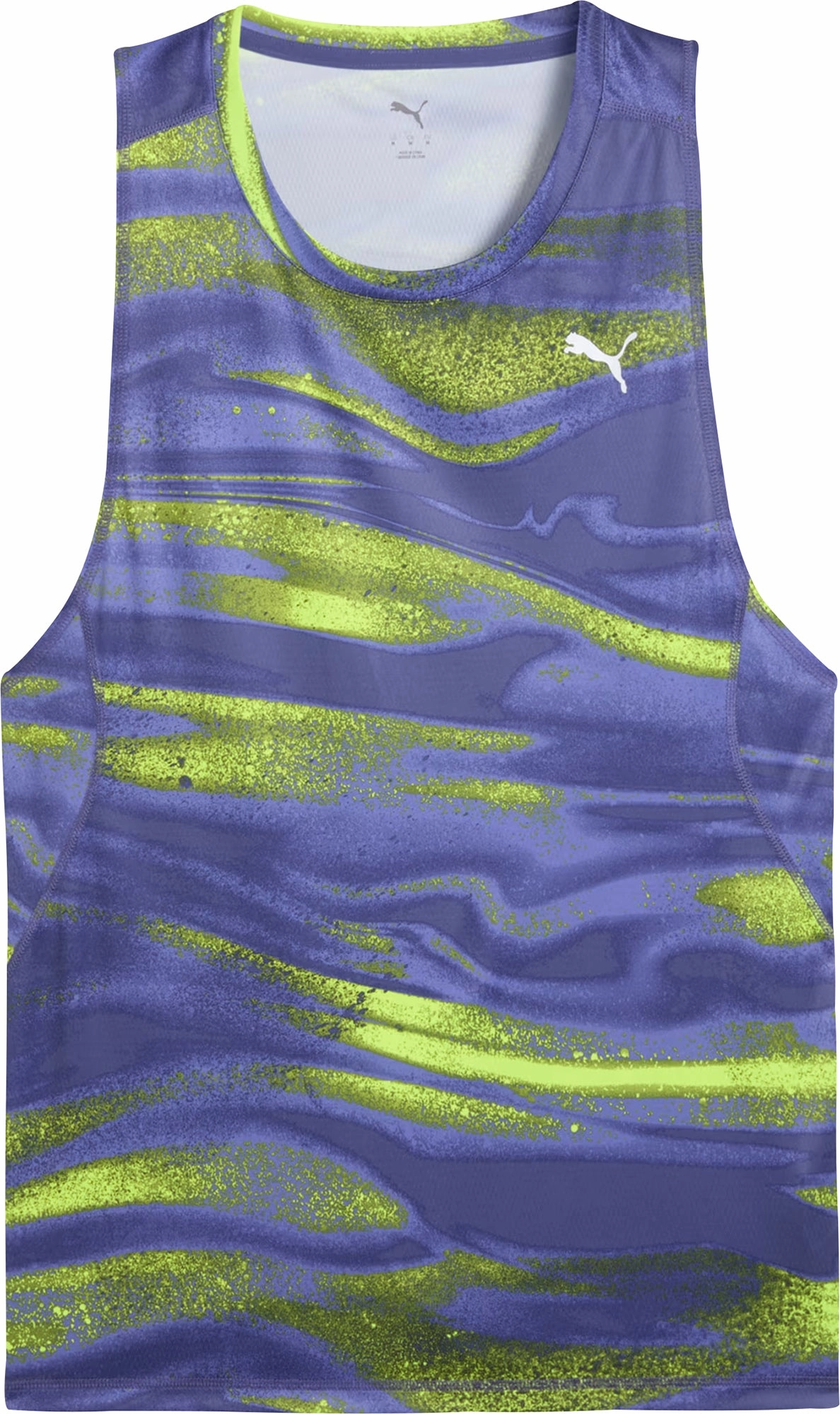 petite size Puma Velocity All Over Print Mens Running Vest