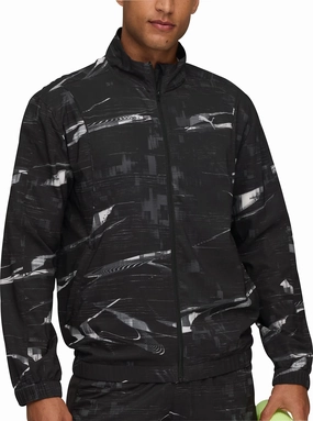 LowProfile Seam Design YKK Zipper Quality Puma Velocity Mens Running Jacket - Black