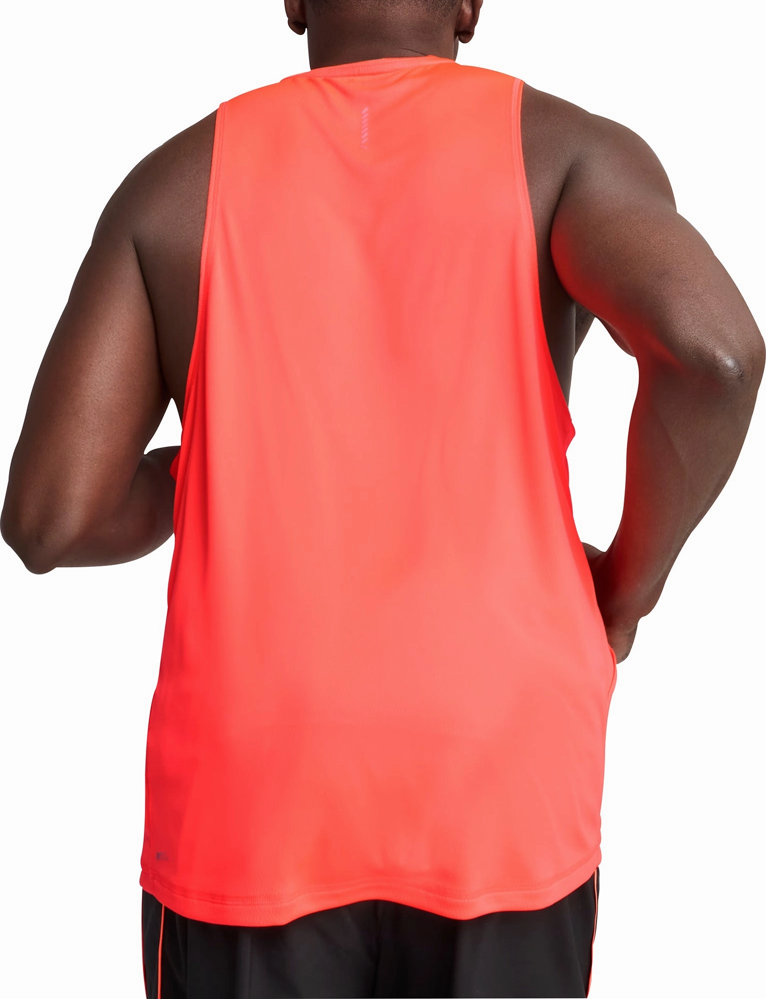 Puma Velocity Mens Running Vest - Red Stretch Fabric Shock Absorbing Padding