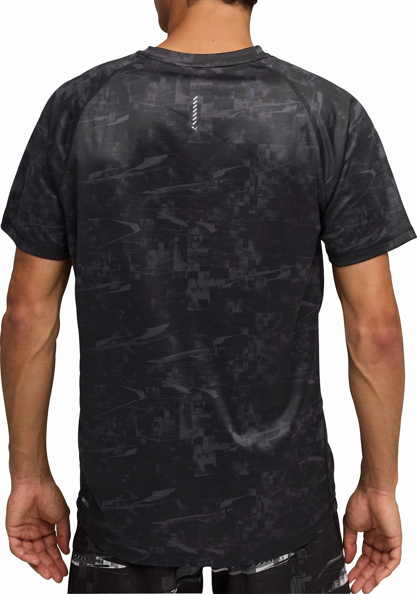 Puma Velocity Short Sleeve Mens Running Top - Black adults'