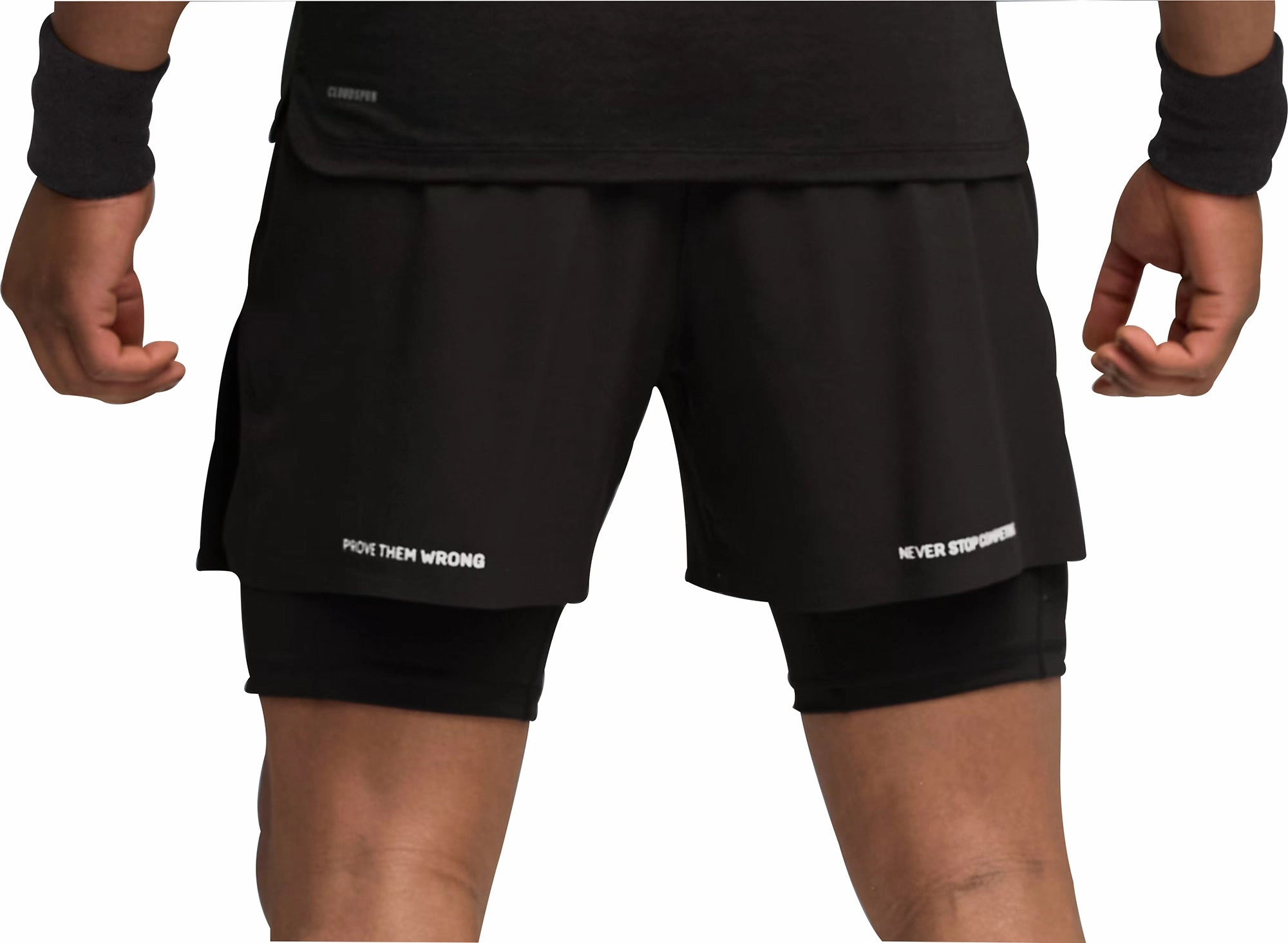 Velvet Soul Puma X HYROX 2 In 1 Mens Training Shorts - Black