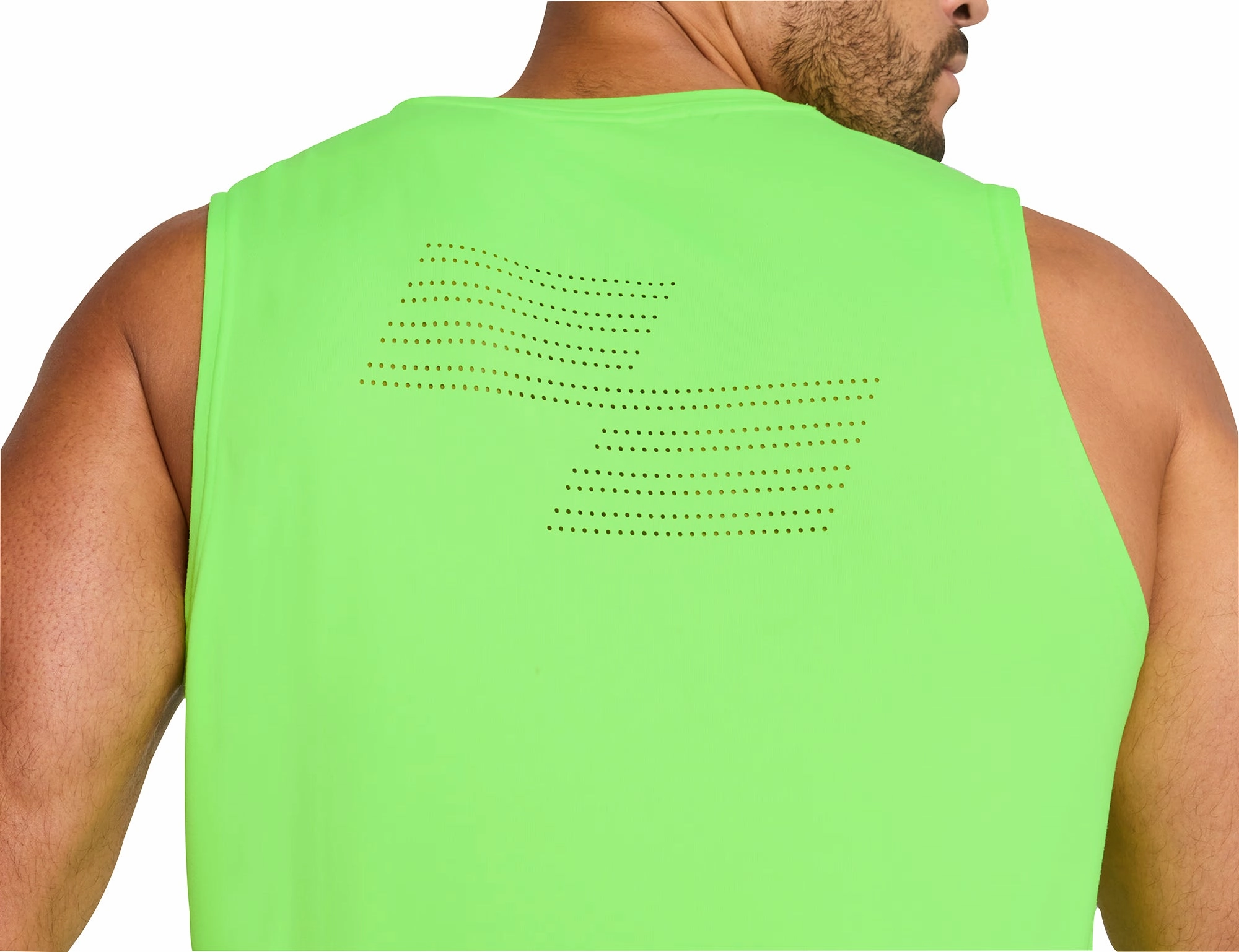 OdorResistantFabric World Edge Puma X HYROX Cloudspun Mens Training Vest - Green