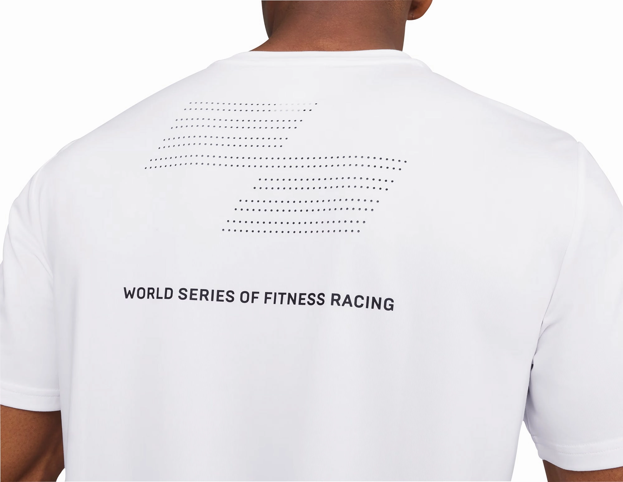 Puma X HYROX Cloudspun Short Sleeve Mens Training Top - White Gloss Glow