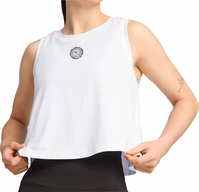 Puma X HYROX Cloudspun Womens Training Vest Tank Top - White FrictionResistantFabric