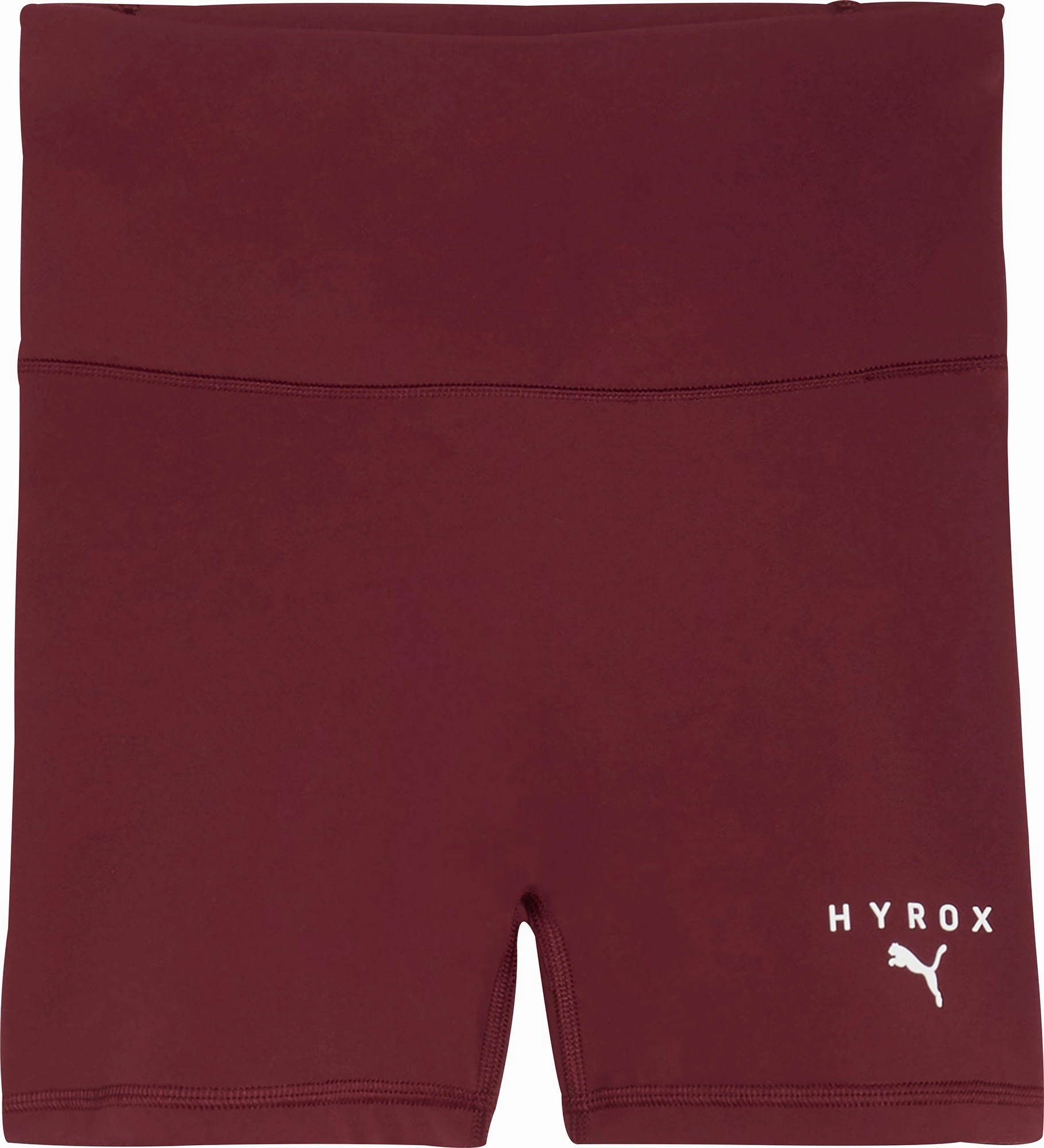 Puma X HYROX Shape Luxe 3 Inch Womens Short Training Tights - Red Cloud Core
