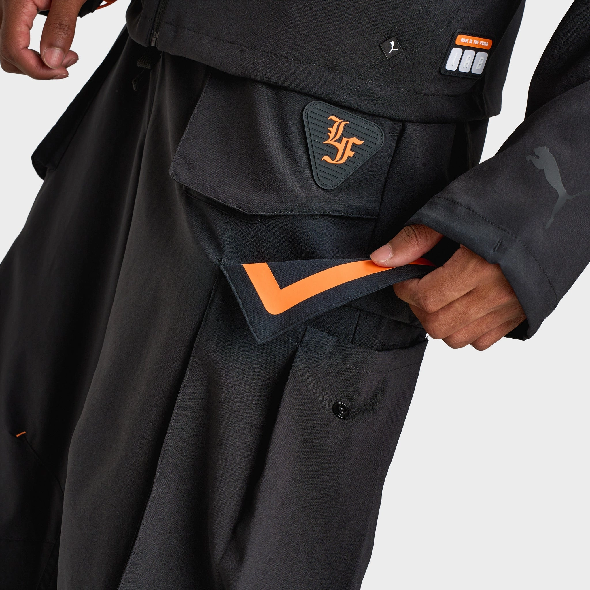marketing venue FlexibleSeamlessDesign PUMA X LaFrance HEEM Cargo Pant / PUMA Black
