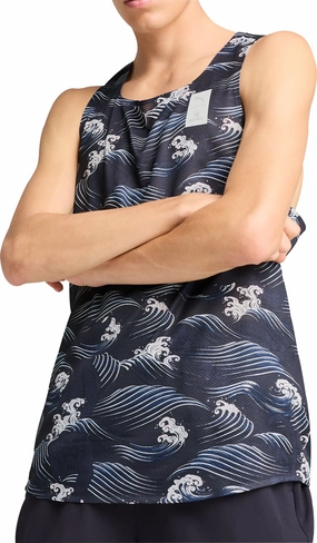 Large Layered Comfort Puma X SAYSKY Mens Running Vest - Blue