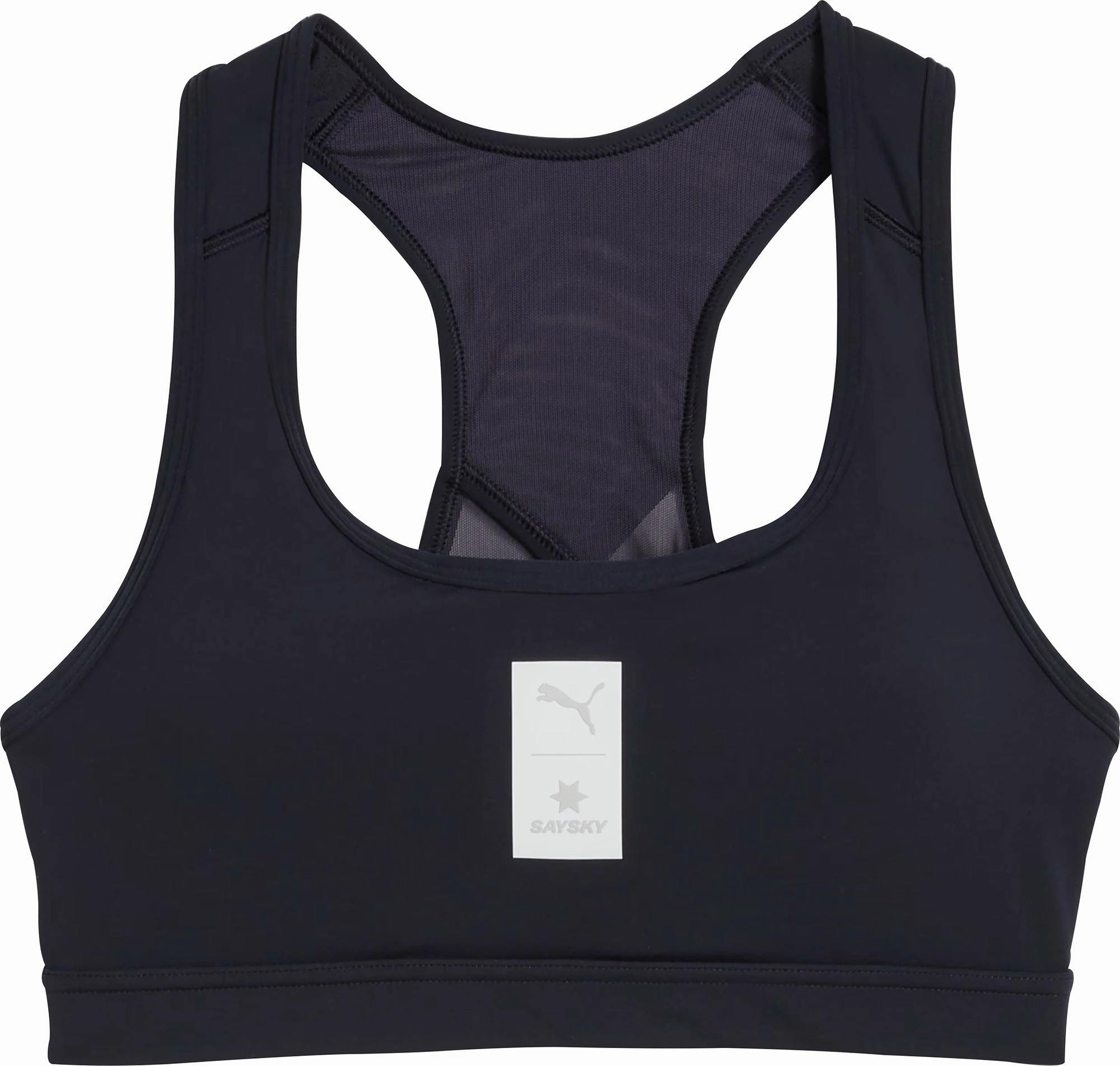 Puma X SAYSKY Womens Running Sports Bra - Blue Endurance Apparel Safe