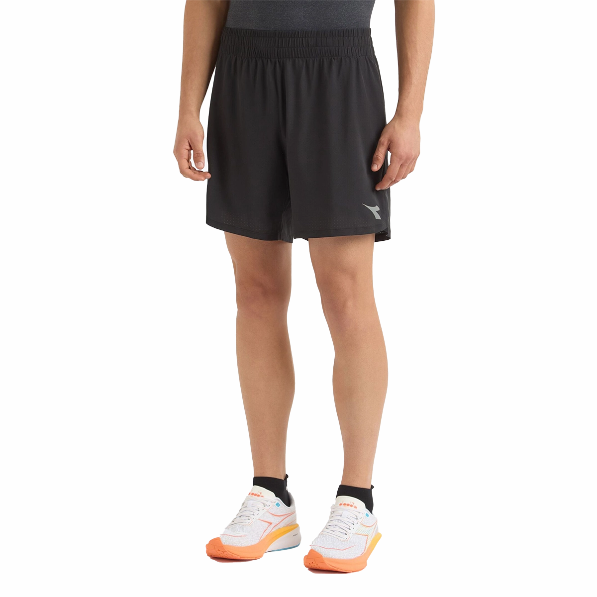 Reinforced Knees Diadora Shorts 2in1 5'' Run Crew
