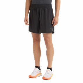 FrictionResistant WrinkleResistant Fabric Diadora Shorts 2in1 5'' Run Crew