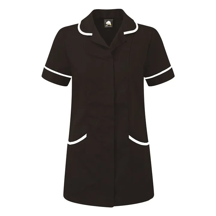 Warm Fit MultiPurposePockets Florence Classic Tunic | BLACK/WHITE
