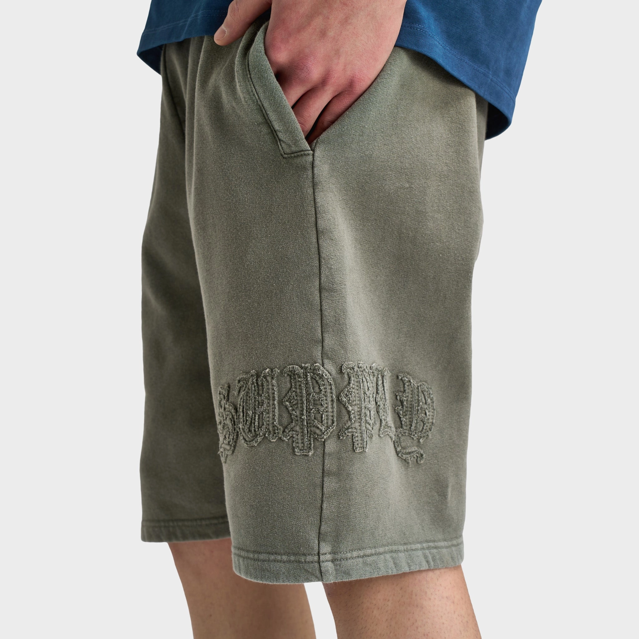 Quick Access Cargo Pockets Smart Casual Supply & Demand Aydar Shorts / Washed Ivy Green