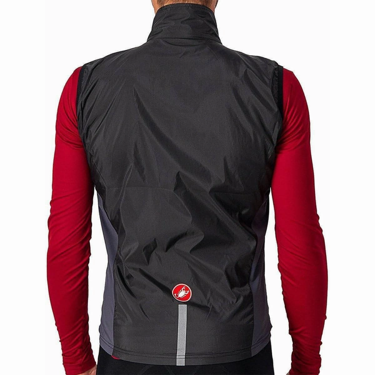hat Castelli Squadra Stretch Mens Cycling Gilet - Black