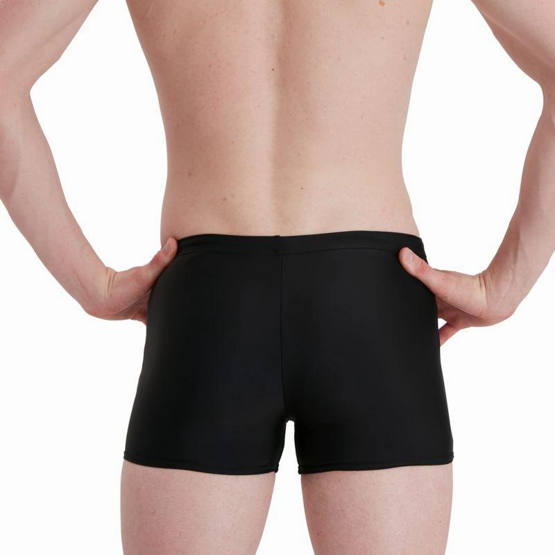 Quick Dry Technology Men's Boom Medley Logo Aquashort - Black/Ardesia Quick Release Buckle Quick Release Buckles