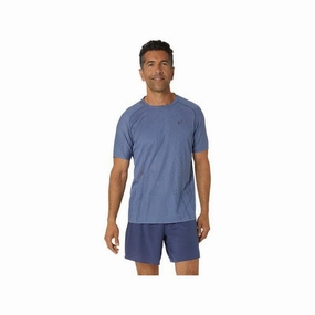 Minimalist Collar EcoFriendlyMaterial Men's Metarun Short Sleeve Top
