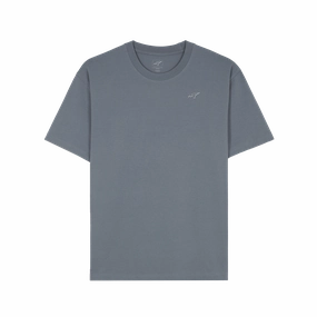 quilted elastic waistband Titan Staples Fist Logo Performance Tee - Gray