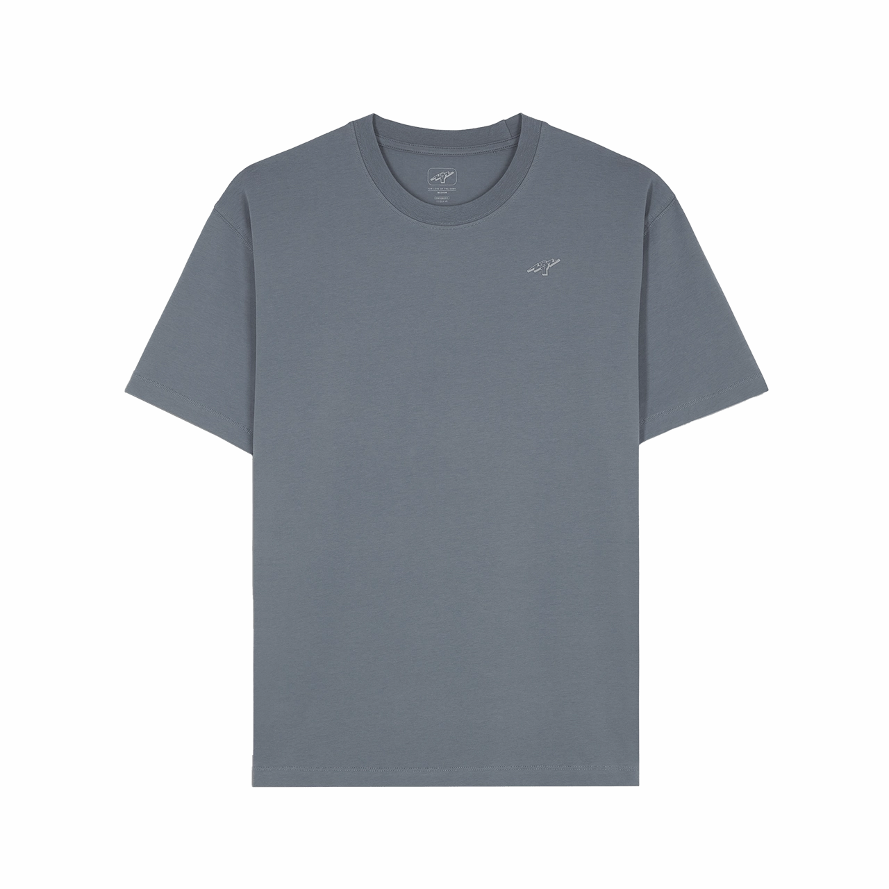 High-End Finish Quick - dry Titan Staples Fist Logo Performance Tee - Gray