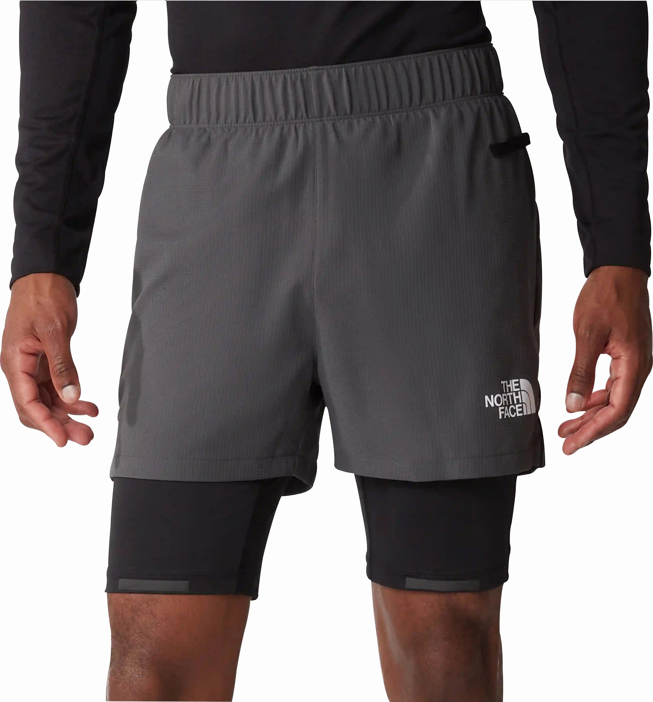The North Face Lab Dual 2 In 1 Mens Running Shorts - Grey kids corduroy shorts