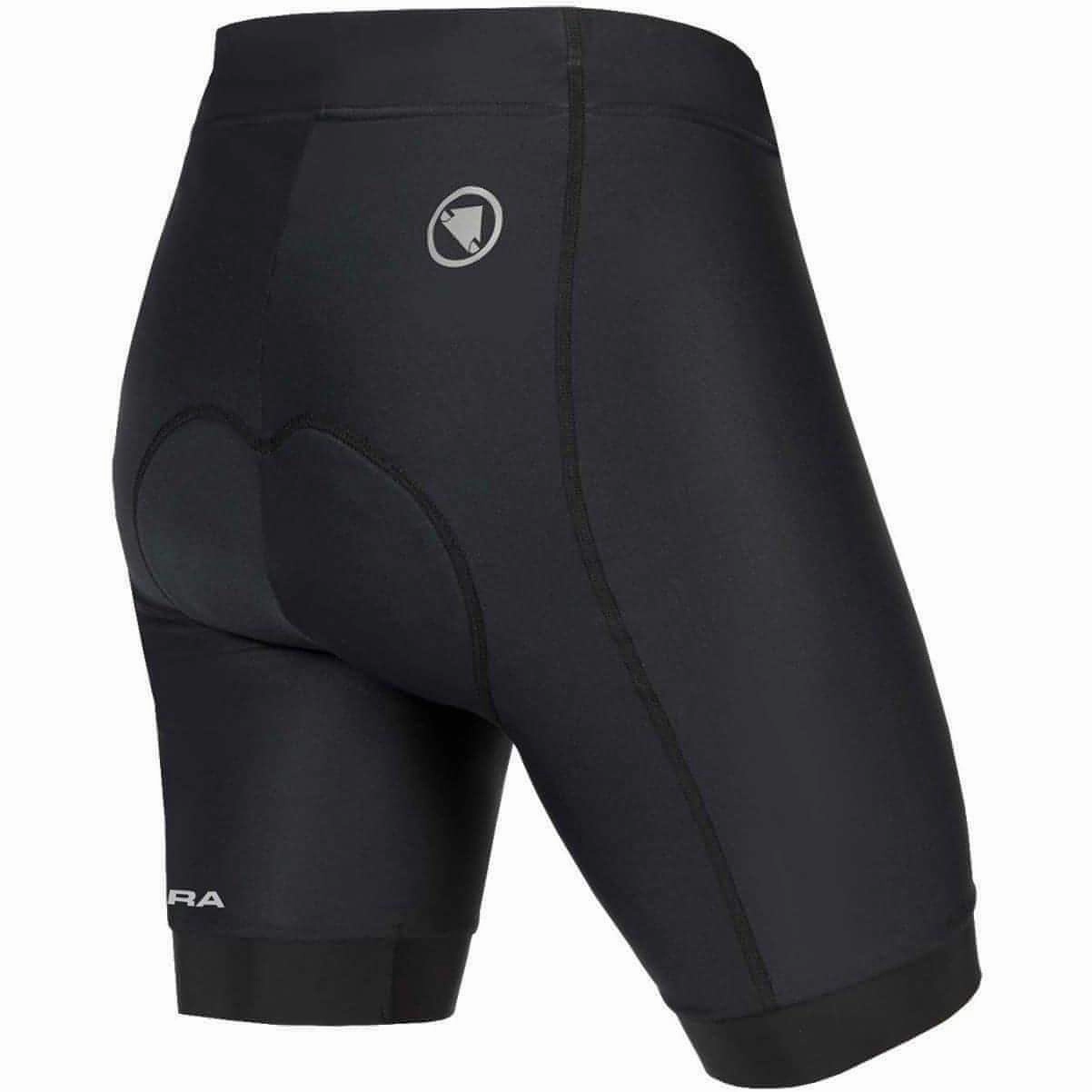 Endura Xtract Gel Womens Cycling Shorts - Black smooth zipper