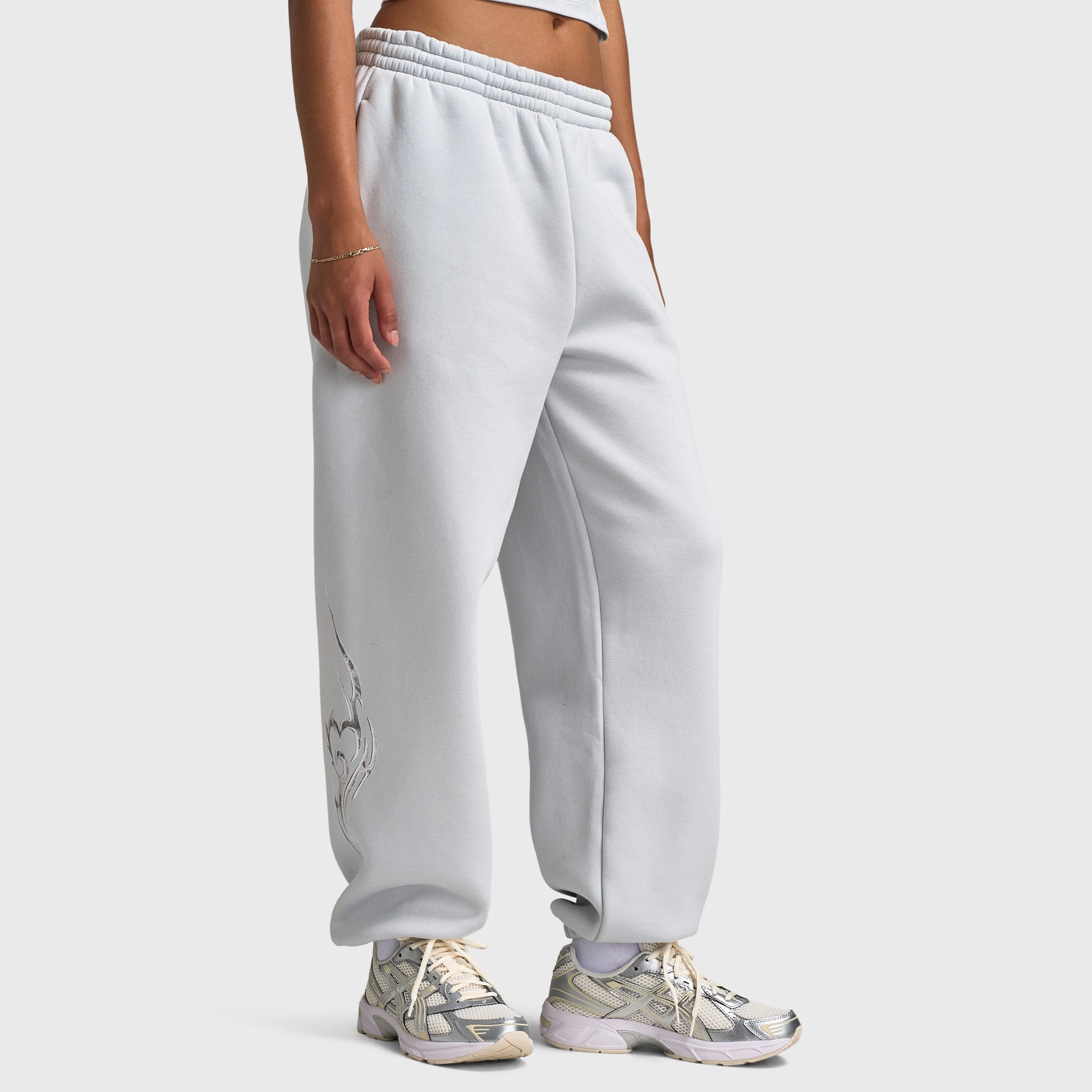 Hoodrich Women's Oversized Joggers Dawn Blue / Grey - Silver Pure Tone Suburb Ease