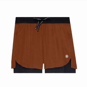 Men's Vento 2-in-1 Shorts Coffee Bean SustainableCertified Spring Glow