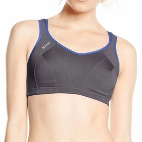 Shock Absorber Active Support Womens Sports Bra - Grey Active Lifestyle Gear