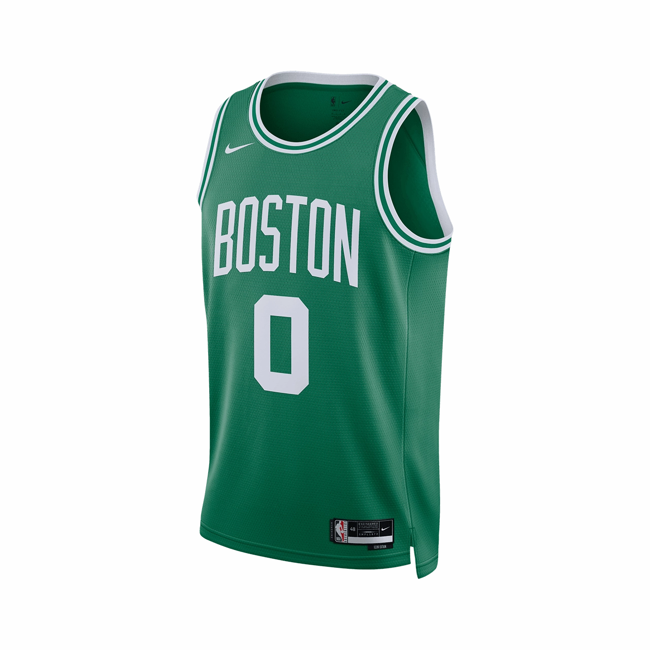 amphibious operation Ribbed Trim Nike Dri-FIT NBA Icon Edition Swingman Jersey - Jayson Tatum Boston Celtics