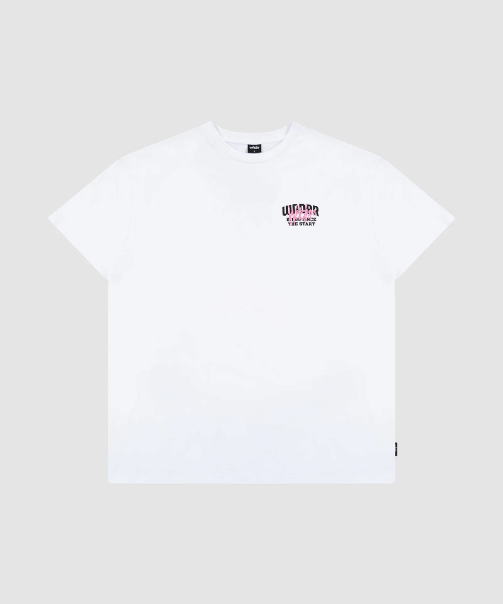 Design Soul Leather Core WNDRR Top Tier Box Fit Tee (White)