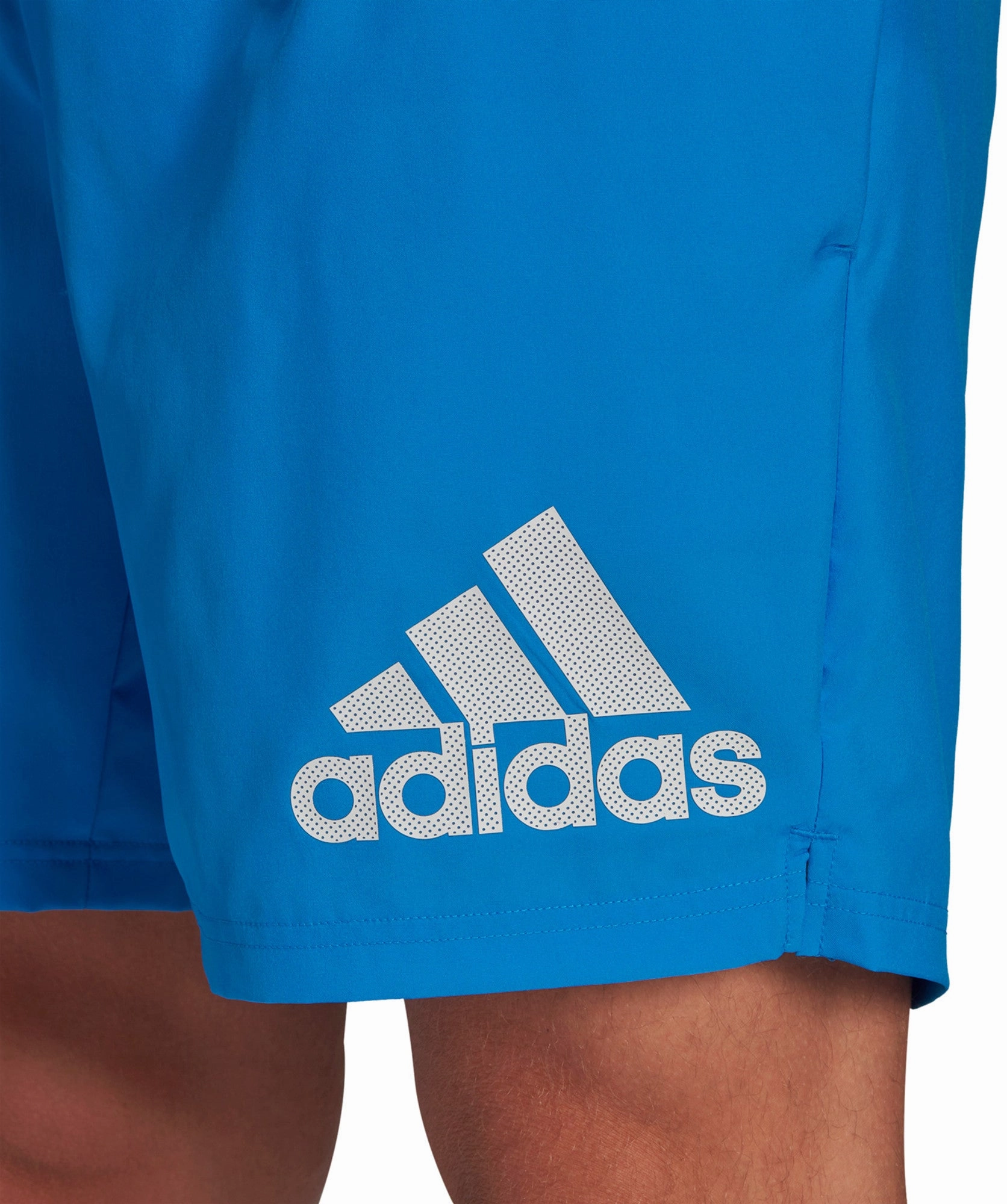 adidas Run It 7 Inch Mens Running Shorts - Blue Bacterial Growth Prevention