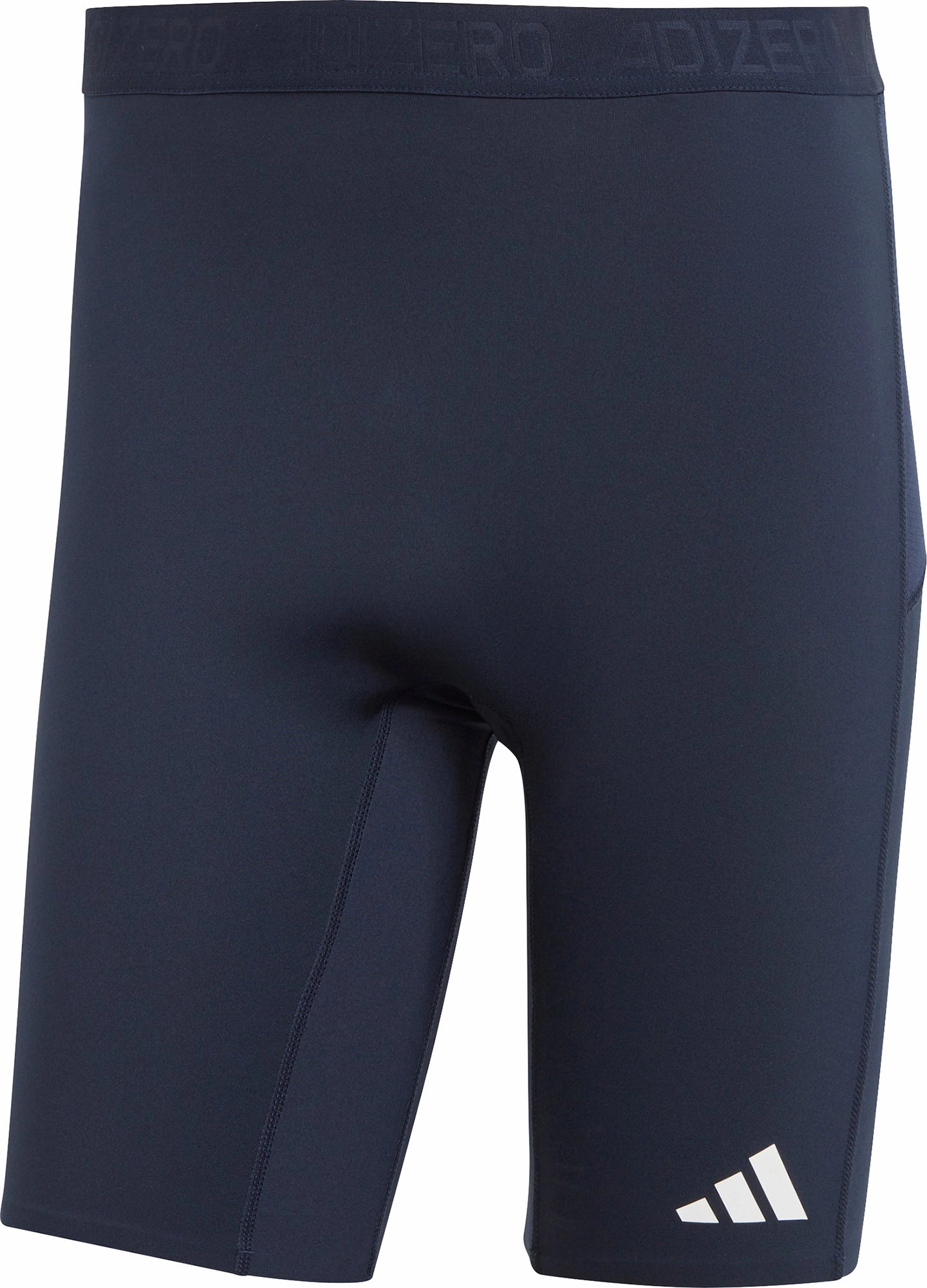 adidas Adizero Mens Short Running Tights - Navy Functional Fit