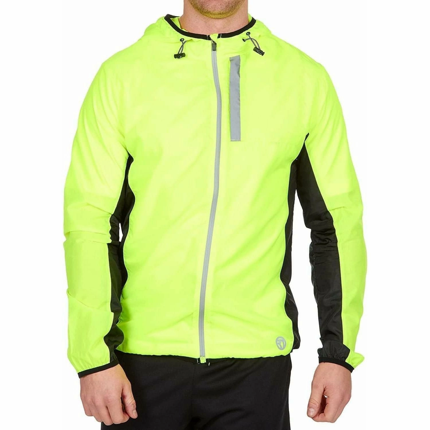 Daily Use Red Tag Quick Dry Lightweight Mens Running Jacket - Green