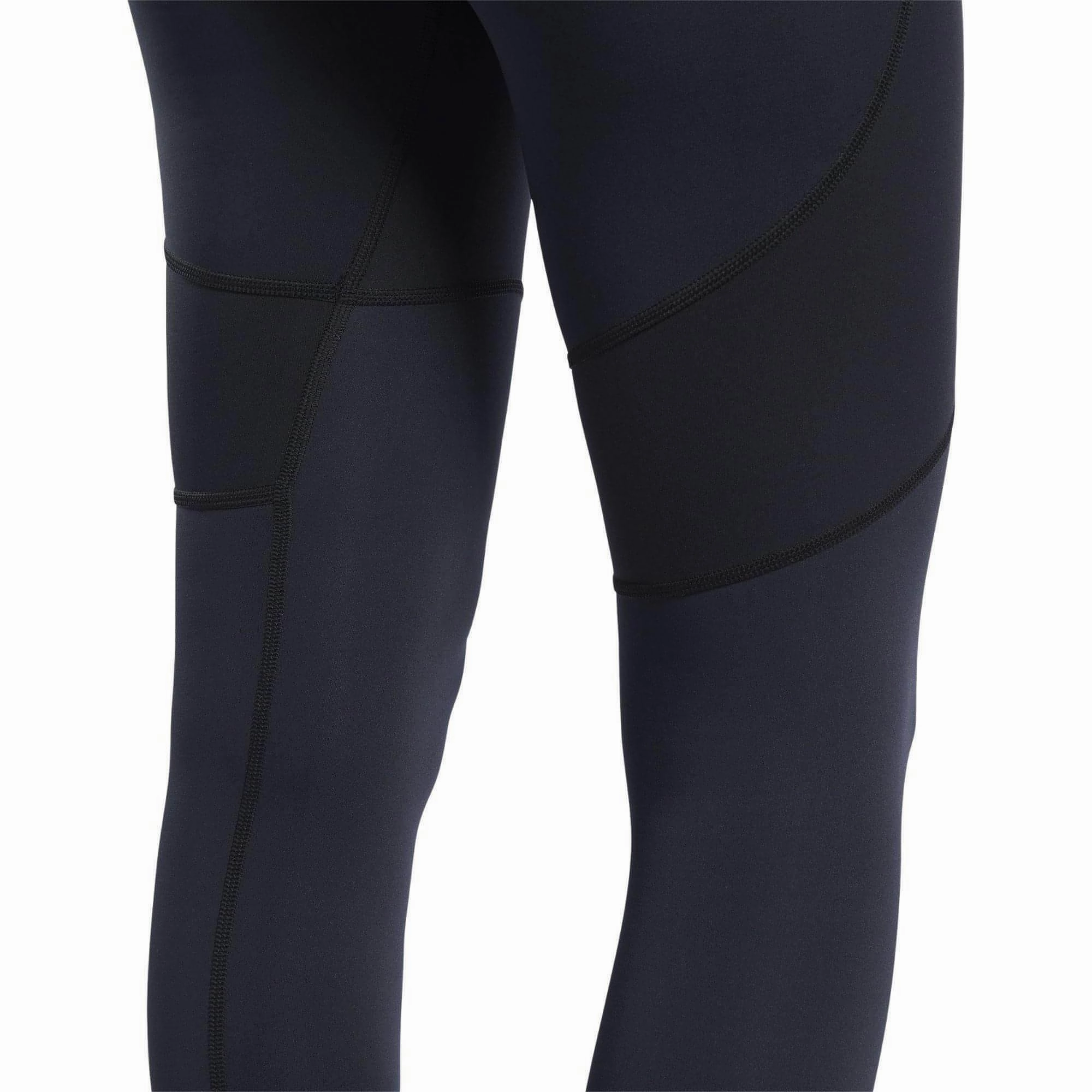 Reebok PureMove Womens Long Training Tights - Black SeamlessPockets DoubleStitchReinforcement