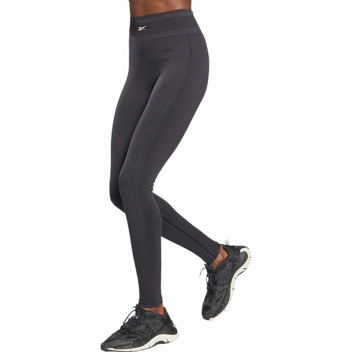 Reebok United By Fitness MYOKNIT Womens Long Training Tights - Black Love Energy Zero Core