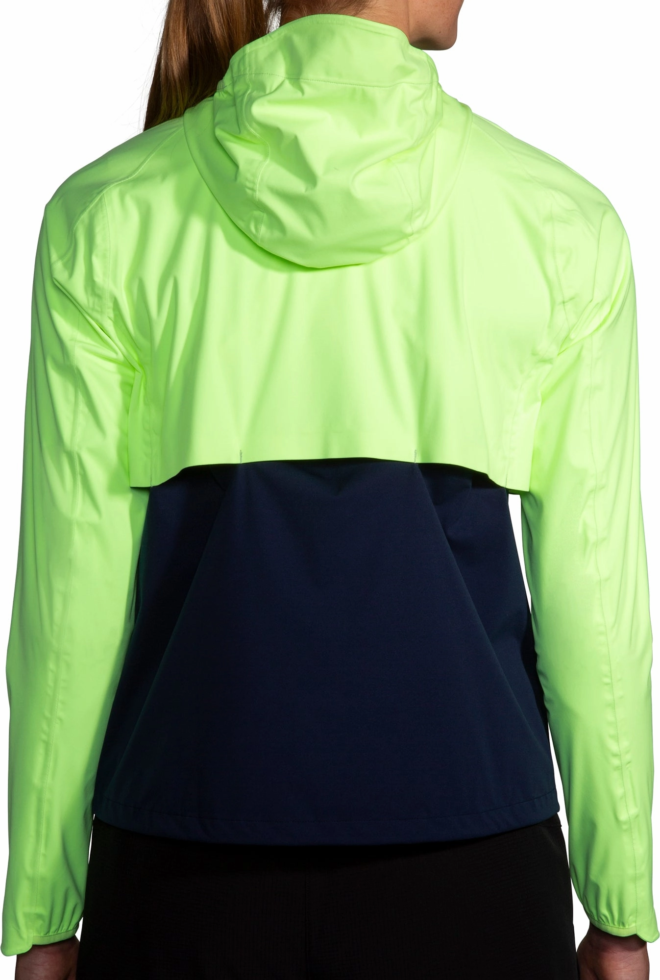 Magnet Brooks High Point Waterproof Womens Running Jacket - Green