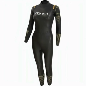 Zone3 Thermal Aspect Breaststroke Womens Wetsuit - Black Fairy Core