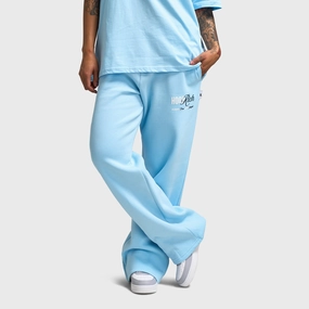 Hoodrich Women's Strike Wide Leg Joggers Clear Sky / White - Ombre Blue Earth Fit FastDrying Inner Layer